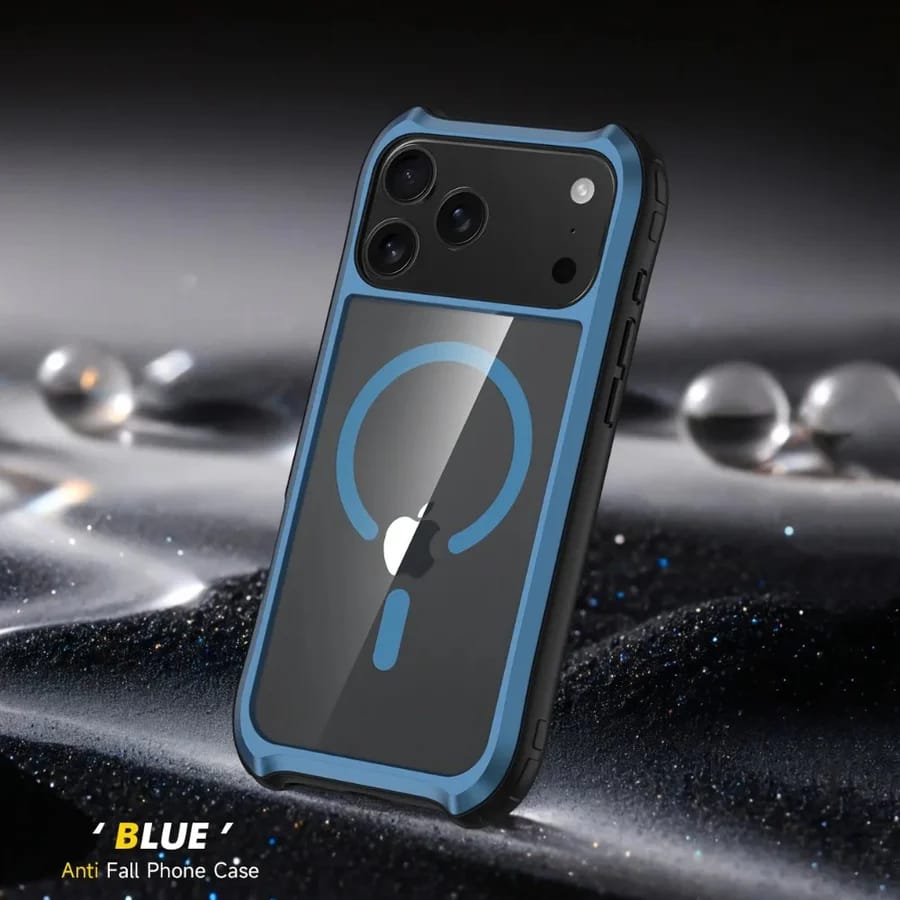 Retro Core Alloy MagSafe Case for iPhone