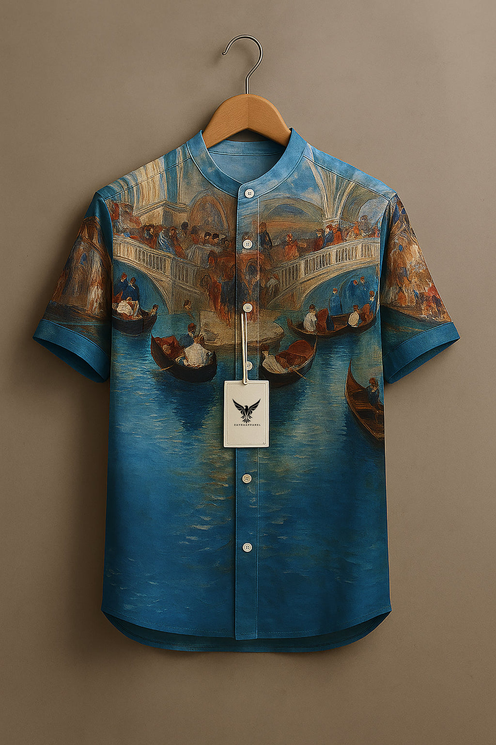 Venetian Grand Canal Art Print Shirt