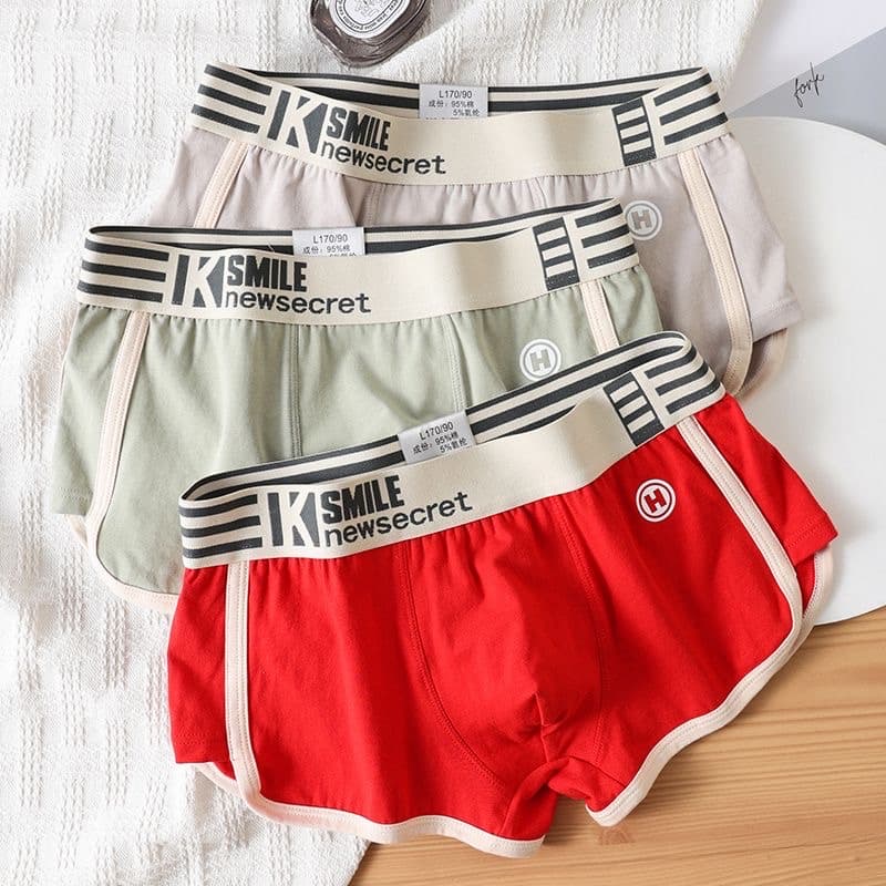 MEN'S BOXER, COTTON CELLULOSE BRIEFS | BS-35