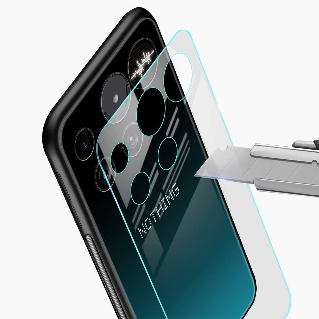 Ultramarine Glass Nothing Phone 3a Back Cover