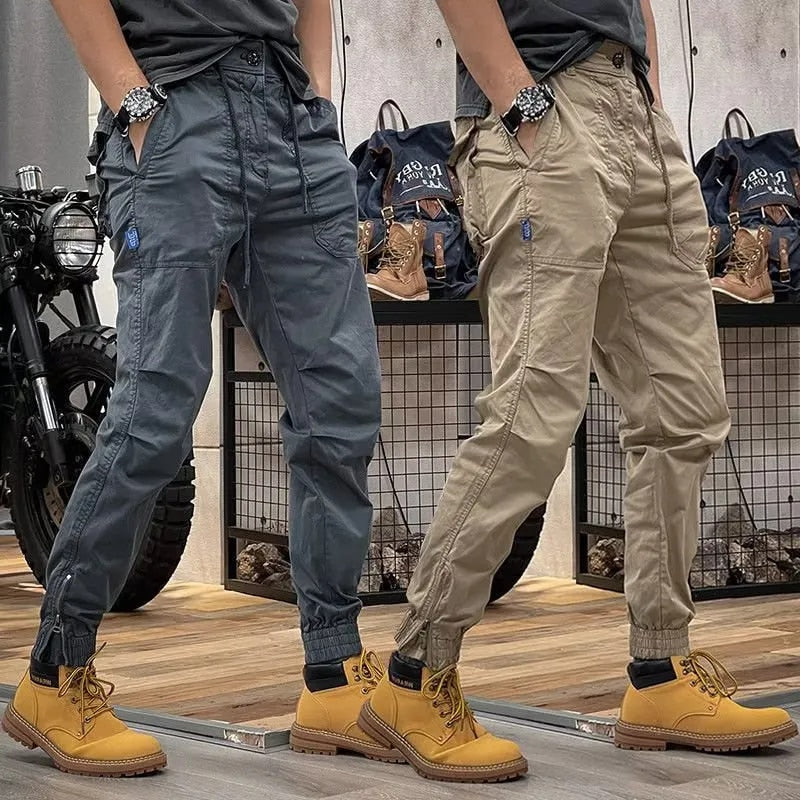 American retro  men's pants (Pack of 2)