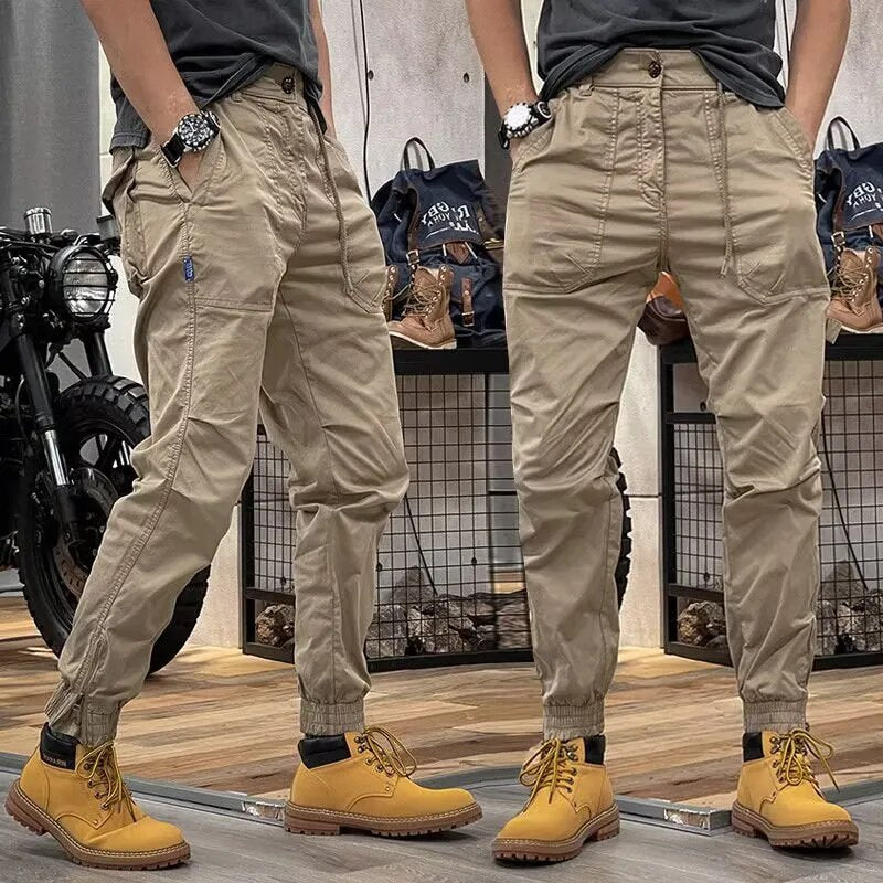 American retro  men's pants (Pack of 2)