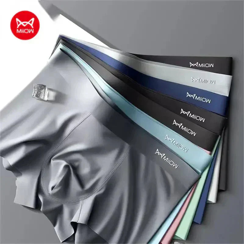 Breathable Ice Silk Men's Underwear (Pack of 7)