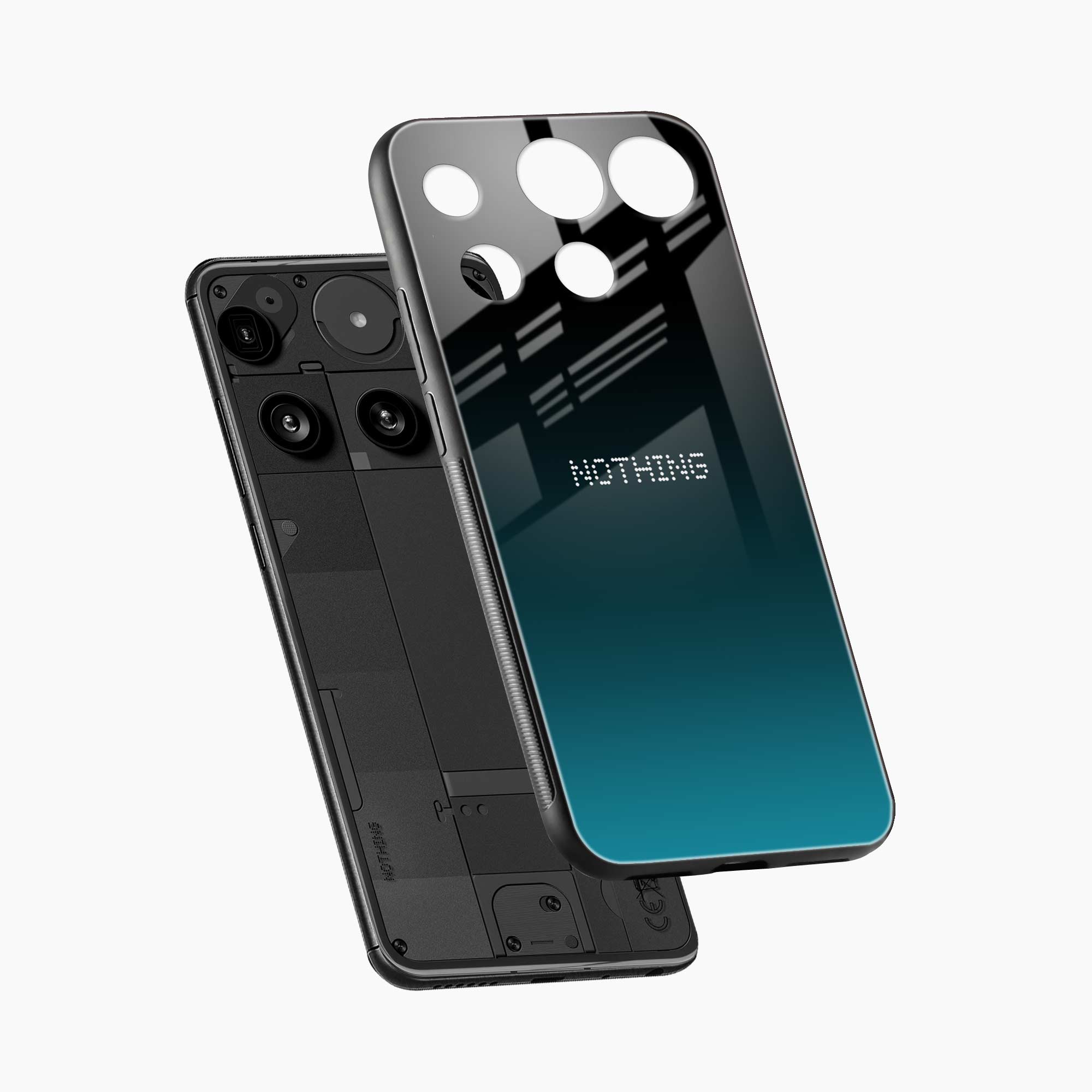 Ultramarine Glass Nothing Phone 3a Back Cover